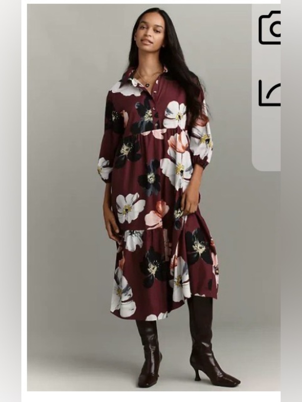 Maeve Bettina Shirtdress Size M